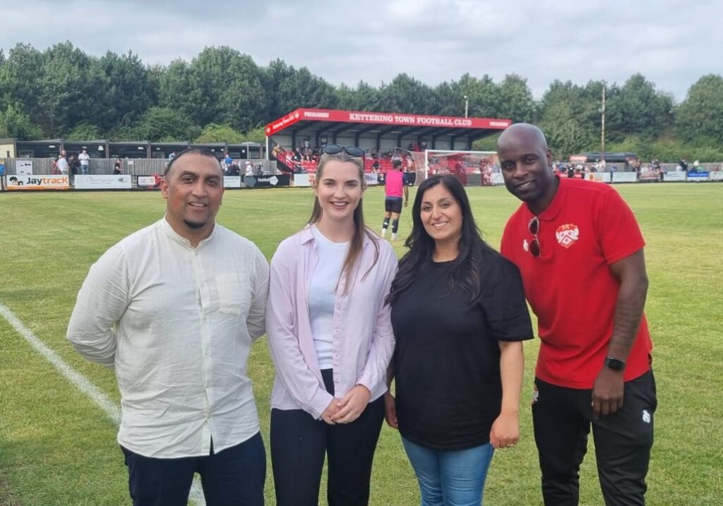 Rosie Whiting KTFC Visit 310824_2jpg | Kettering Town FC