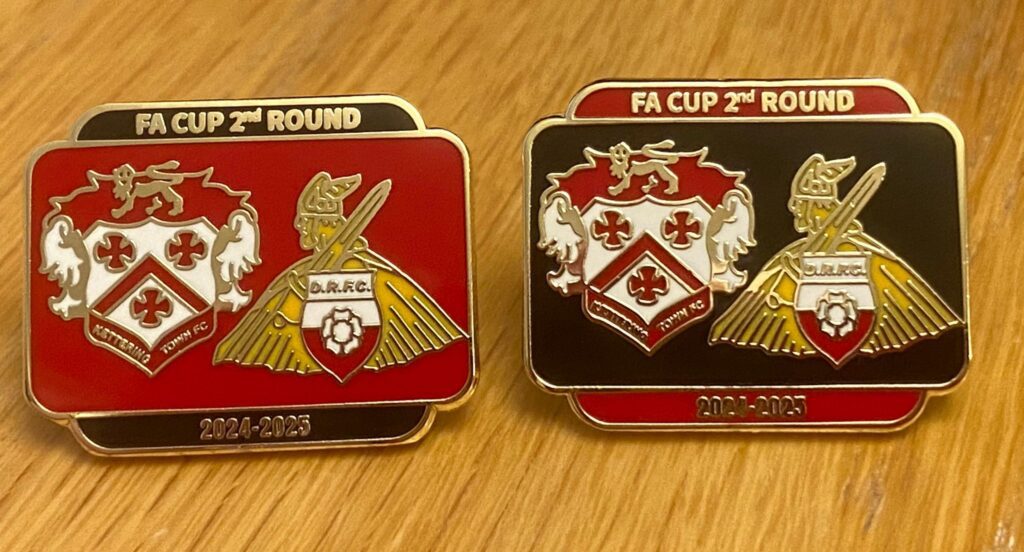 KTFC vs Doncaster Rovers Pin | Kettering Town FC