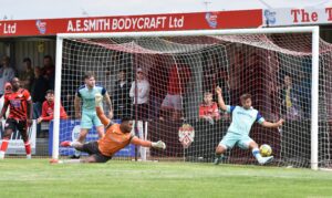 Poppies vs Basingstoke 020825 Off the line | Kettering Town FC