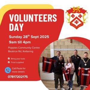 Volunteers Day | Kettering Town FC