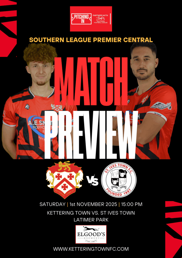 Match Preview 2526 12 | Kettering Town FC