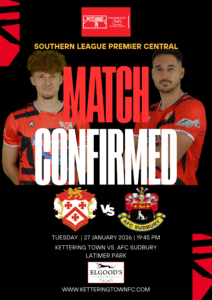 Match Preview 2526 2 | Kettering Town FC
