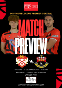 Match Preview 2526 | Kettering Town FC