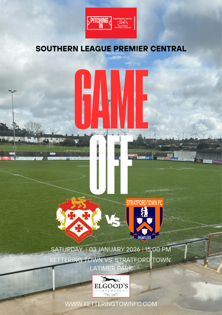 Match Preview 2526 3 | Kettering Town FC
