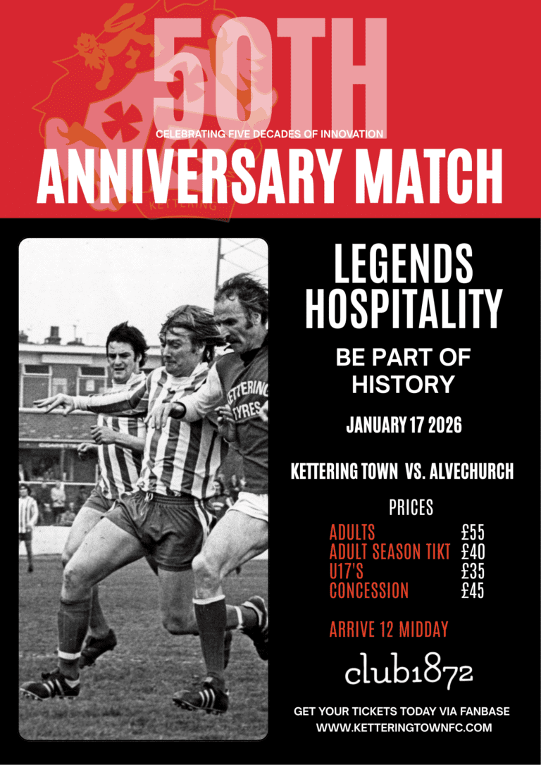 Poster - 50th Anniversary Match 3 | Kettering Town FC