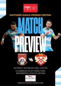 Match Preview 2526 4 | Kettering Town FC