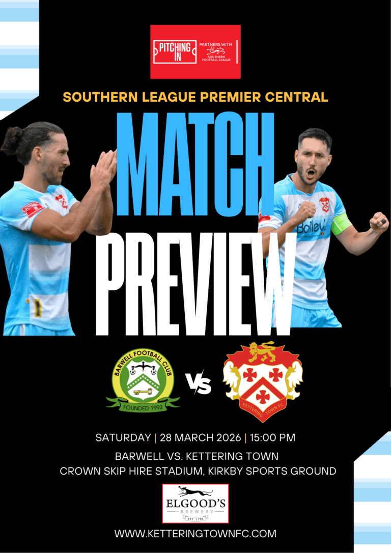 Match Preview 2526 5 | Kettering Town FC