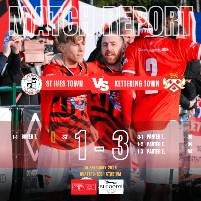 _Match Report Template 1 | Kettering Town FC